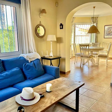 Villa Con Jardin En Oliva Nova Golf A 100M De La Playa Esterno foto